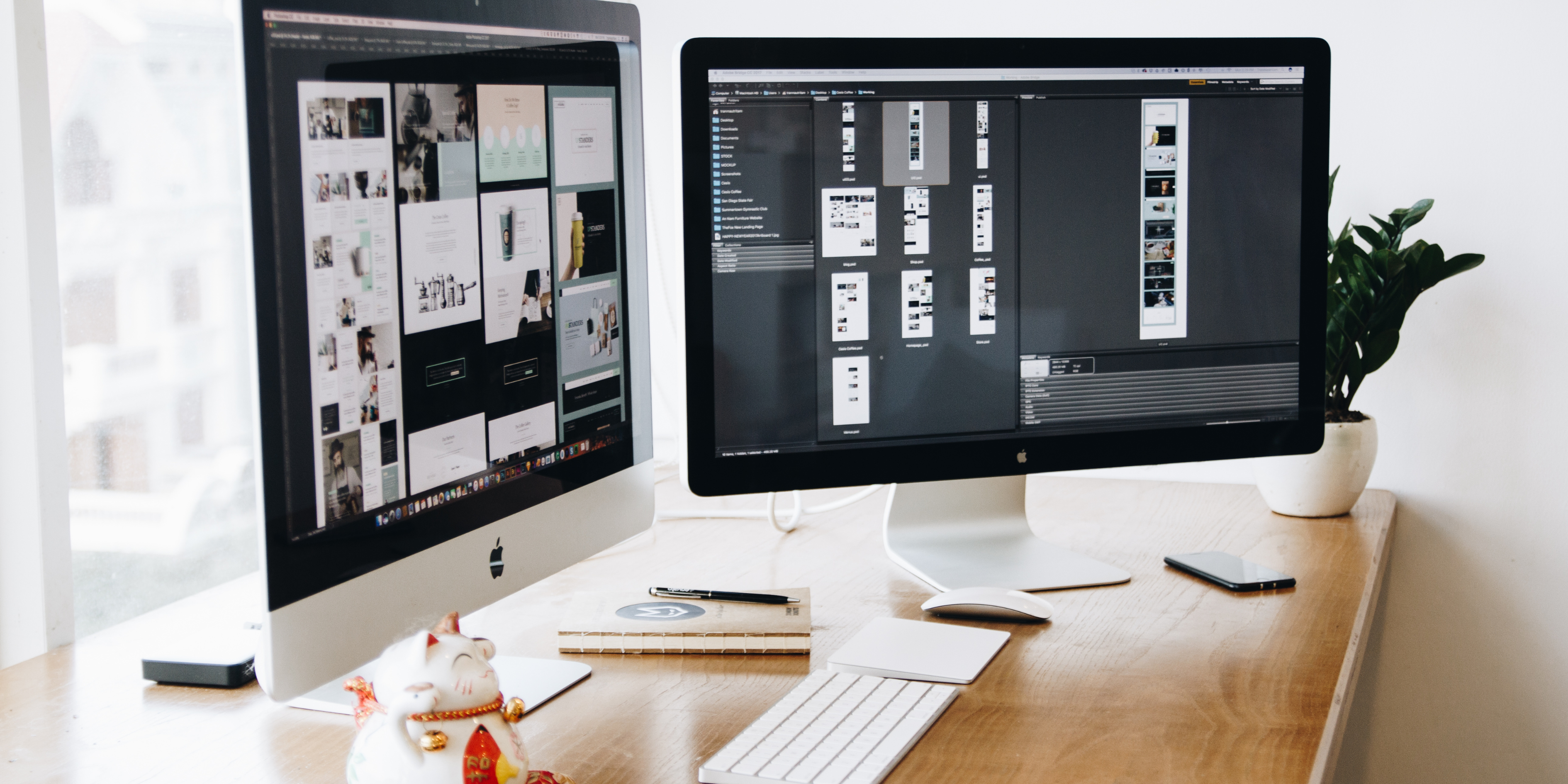 Slow iMac system performance dashboard with optimization tools on screen